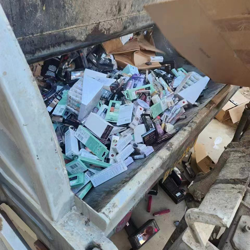 东莞大量食品销毁处理